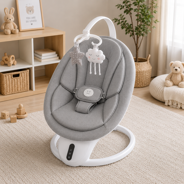MASTELA ELECTRIC BABY BOUNCER - GREY
