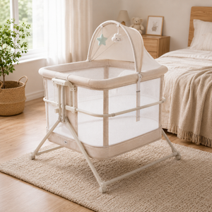 MASTELA 3-IN-1 BEDSIDE SLEEPER BASSINET - SKIN
