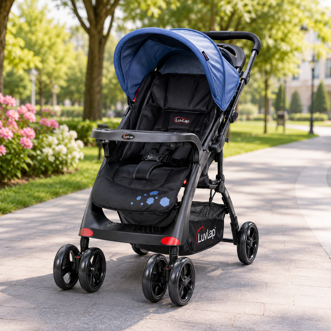 TINNIES BABY STROLLER - BLACK