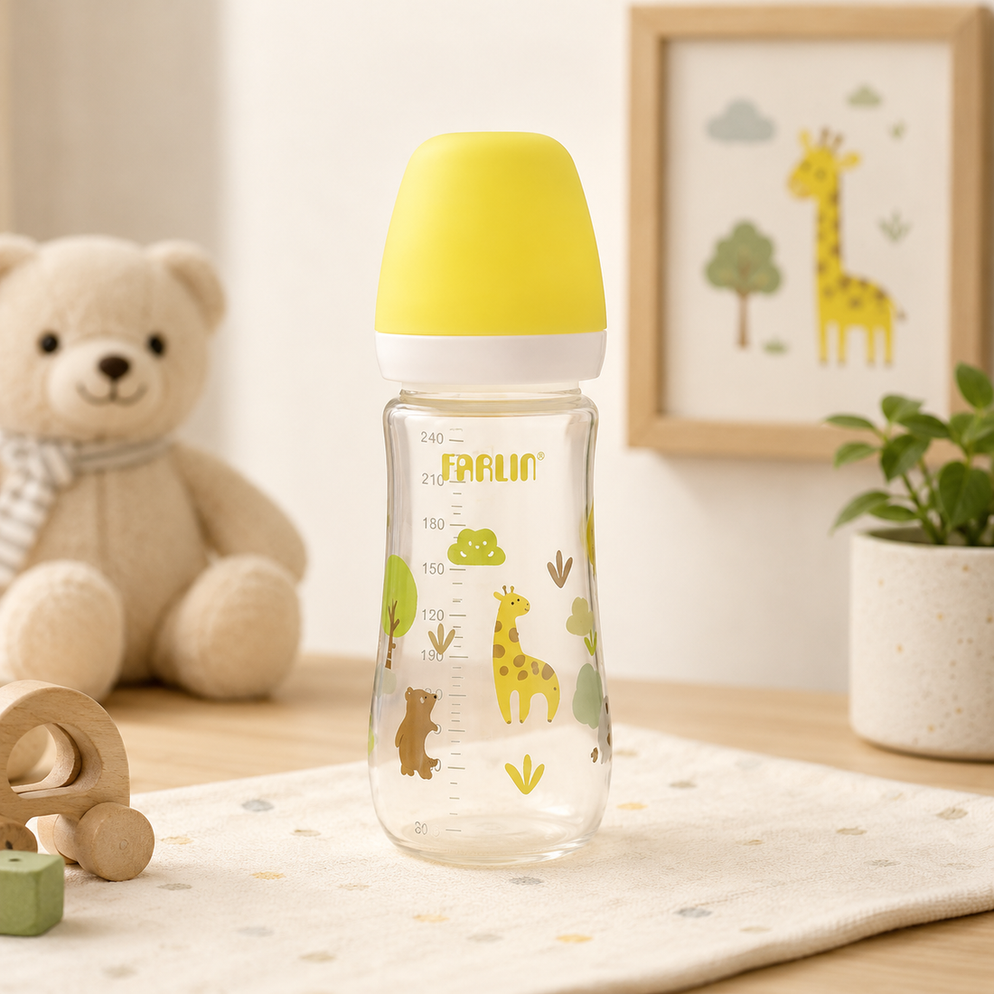 FARLIN PP WIDE NECK FEEDING BOTTLE 270ML
