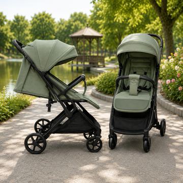 JOYOUS AEROLUX BABY STROLLER - GREEN