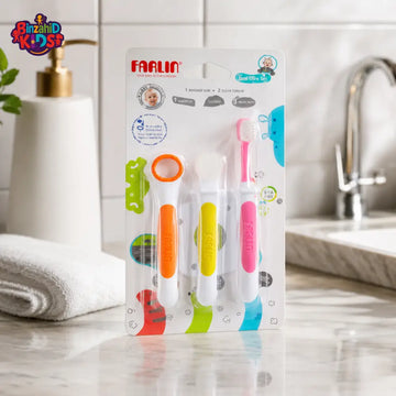 FARLIN 3 STAGE BABY ORAL HYGIENE SET