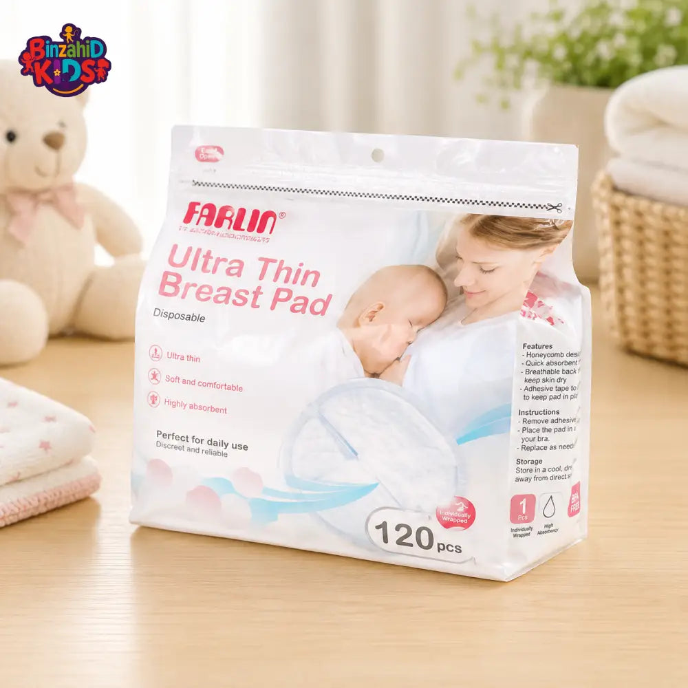 FARLIN DISPOSABLE BREAST PADS PK-120 ULTRA THIN
