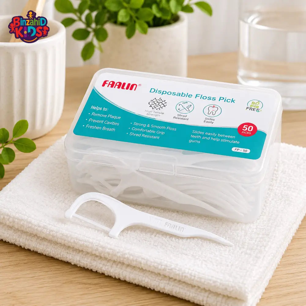 FARLIN DISPOSABLE FLOSS TOOTHPICK (50 PCS)