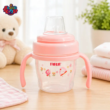 FARLIN DRINKING CUP STEP 2-SPOUT 120ML-PINK