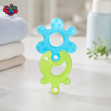 FARLIN PUZZLE GUM SOOTHER - GREEN & BLUE