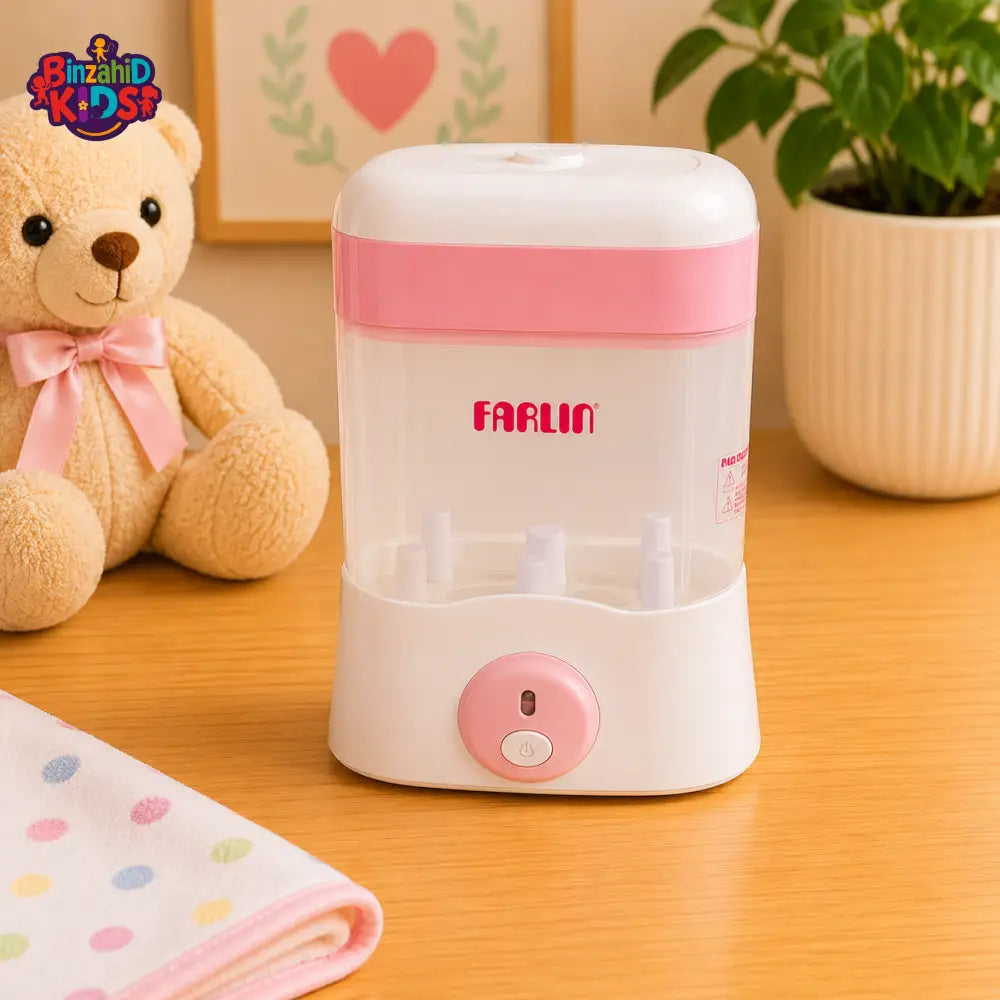 FARLIN STEAM STERILIZER 3 BOTTLES
