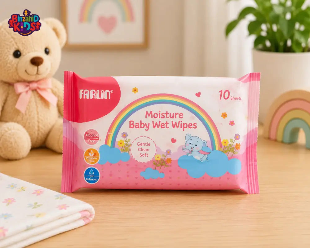 FARLIN WET WIPES ANTI RASH PK-10