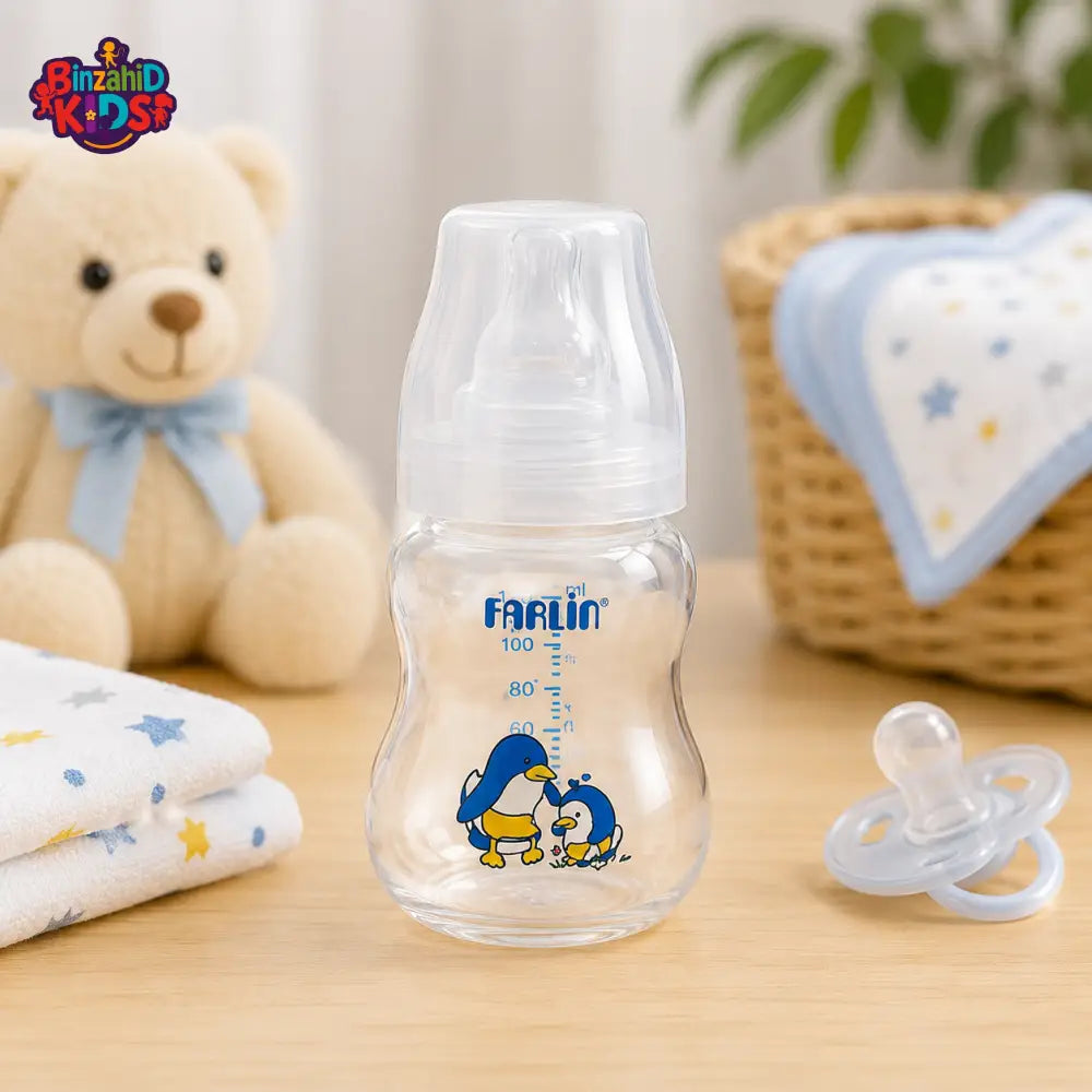FARLIN WIDE NECK FEEDING BOTTLE 200CC