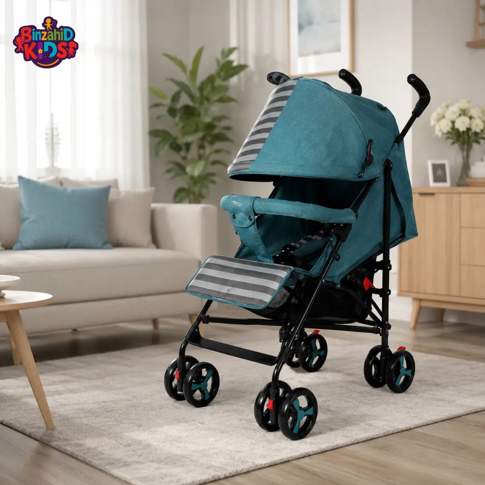 INFANTES COMPACT BABY STROLLER - BLUE