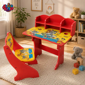 INFANTES KIDS TOY STORY STUDY DESK WITH CHAIR - TOM AND JERRY