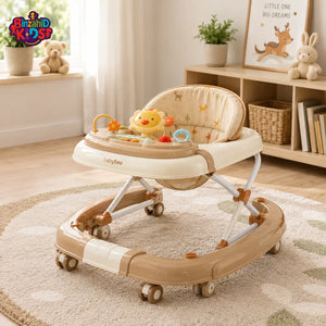 INFANTES MULTIFUNCTION BABY WALKER - BROWN