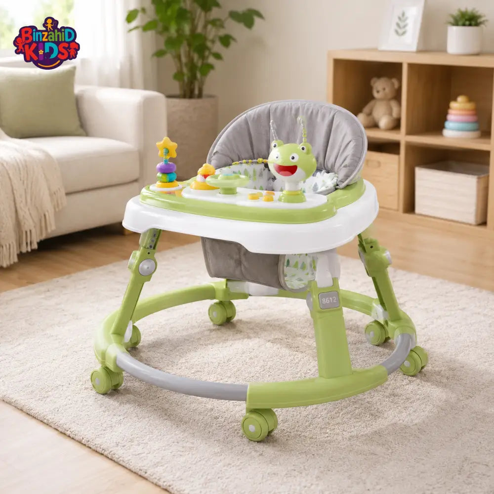 INFANTES MULTIFUNCTION BABY WALKER - GREEN