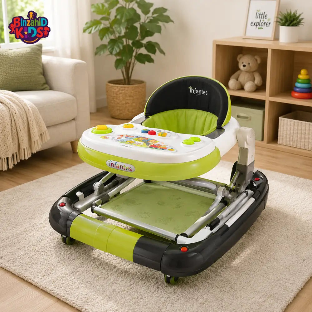 INFANTES SMART PLAY BABY WALKER - GREEN