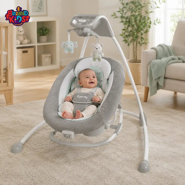 INGENUITY AUTOMATIC BABY SWING WITH PLUSH INFANT SEAT