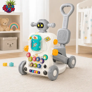 JOYOUS 6IN1 BABY ACTIVITY WALKER - GREY