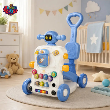 JOYOUS 6IN1 BABY ACTIVITY WALKER - WHITE