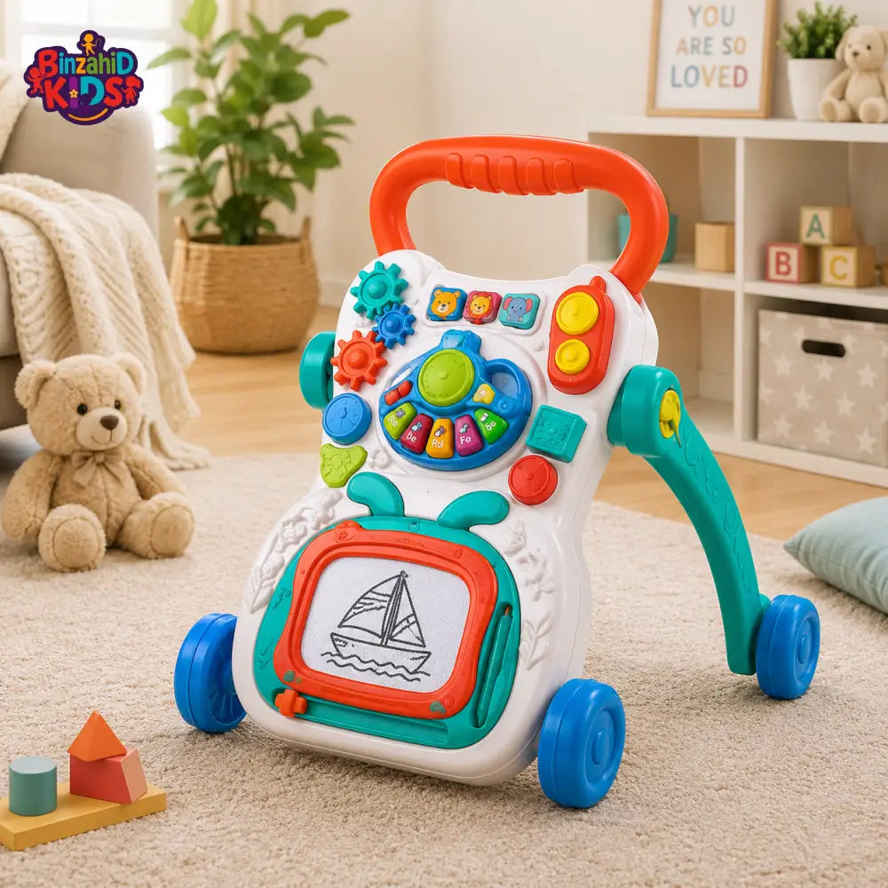 JOYOUS BABY LEARNING WALKER - GREEN
