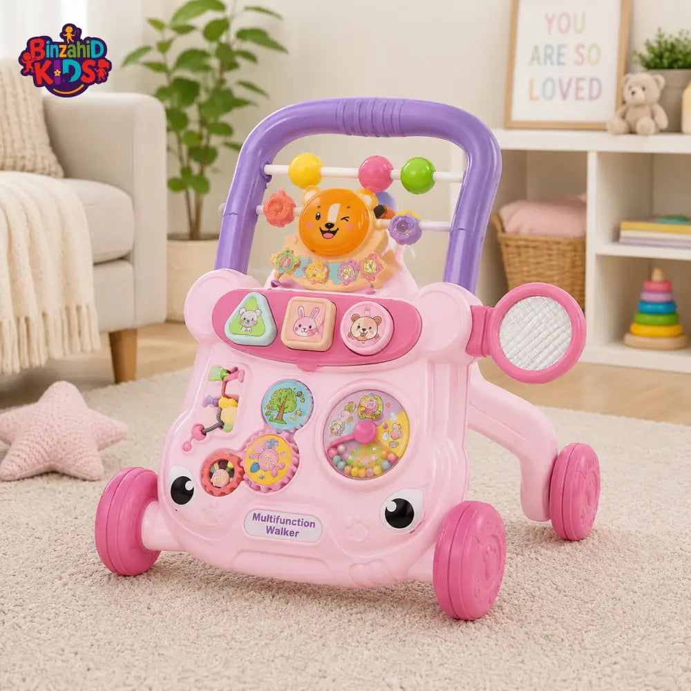 JOYOUS BABY PLAY WALKER - PINK