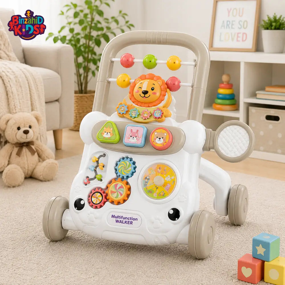 JOYOUS BABY PLAY WALKER - WHITE