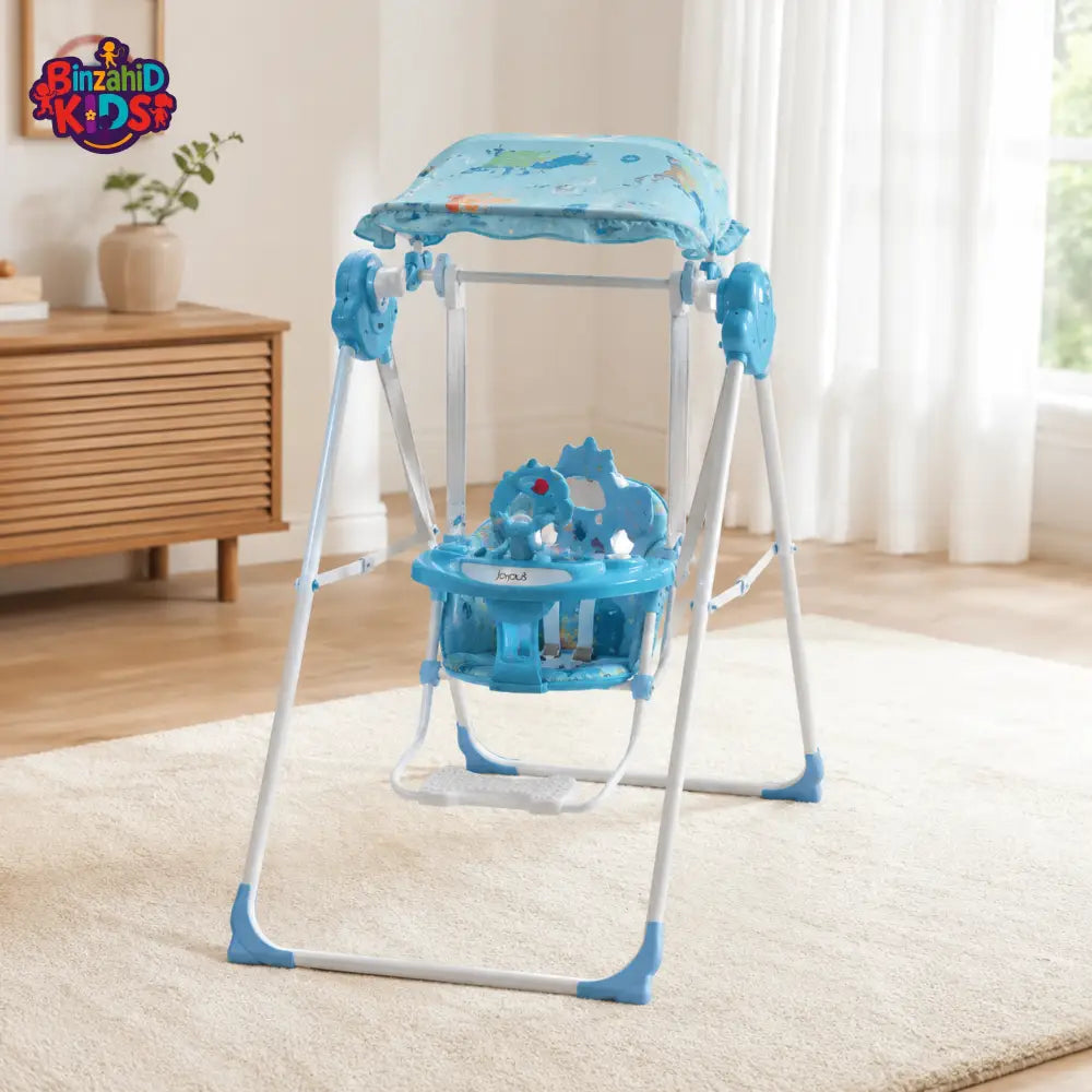 JOYOUS BABY SWING WITH CANOPY - BLUE