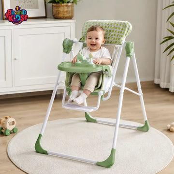 JOYOUS BABY SWING WITH CANOPY - GREEN
