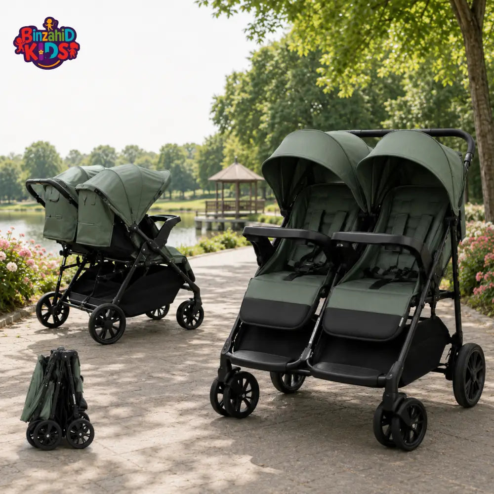 JOYOUS DUORIDE TWIN BABY STROLLER