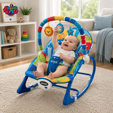 JOYOUS NEWBORN TO TODDLER ROCKER - BLUE