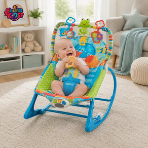 JOYOUS NEWBORN TO TODDLER ROCKER - BLUE