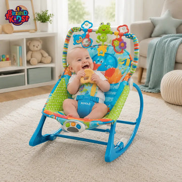 JOYOUS NEWBORN TO TODDLER ROCKER - BLUE