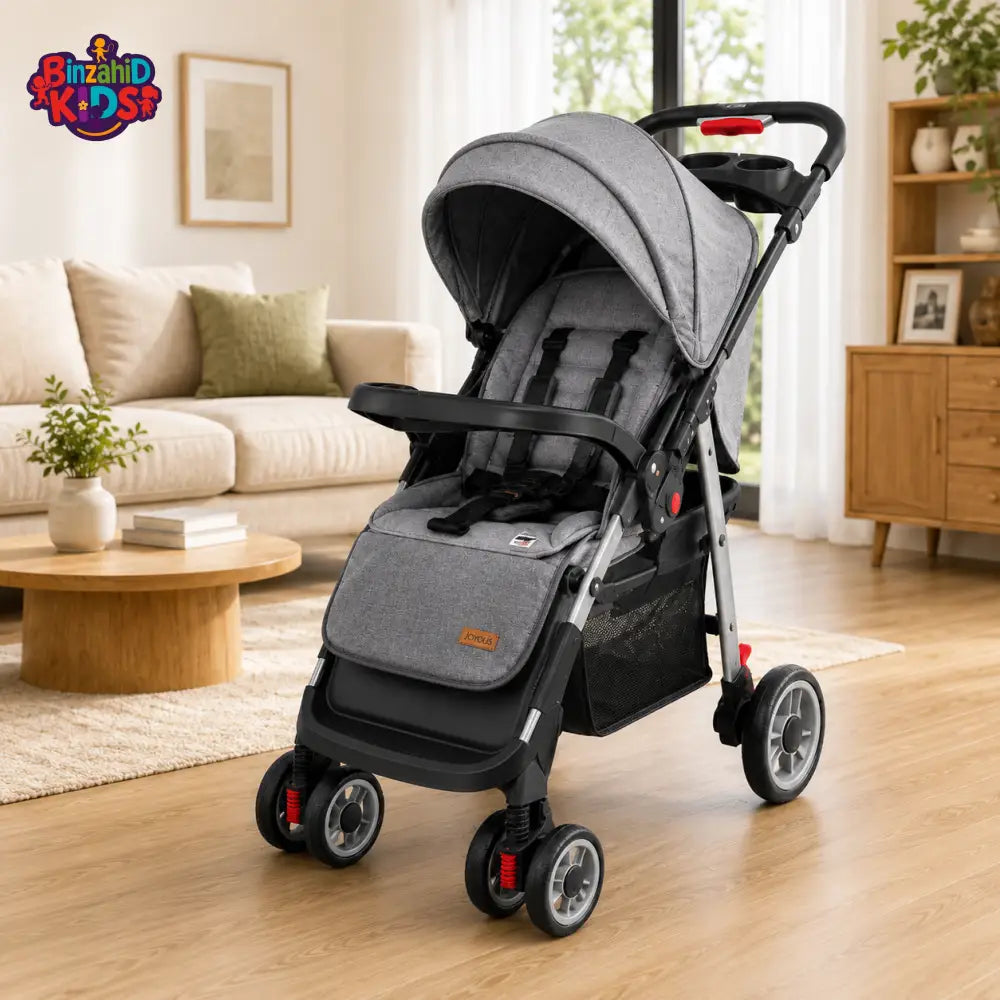 JOYOUS NEXORA BABY STROLLER - GREY
