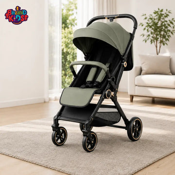 JOYOUS NOVARA LUXE BABY STROLLER - GREEN