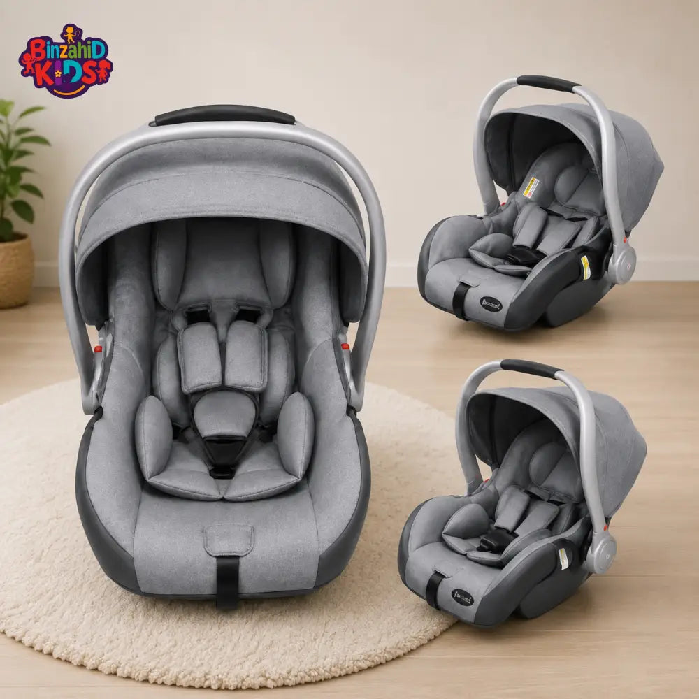 JOYOUS SAFEGUARD INFANT CAR SEAT - GREY