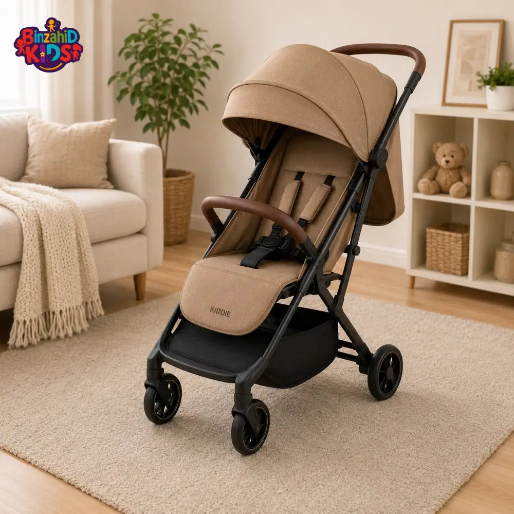 KIDILO LUXURY BABY STROLLER - BROWN