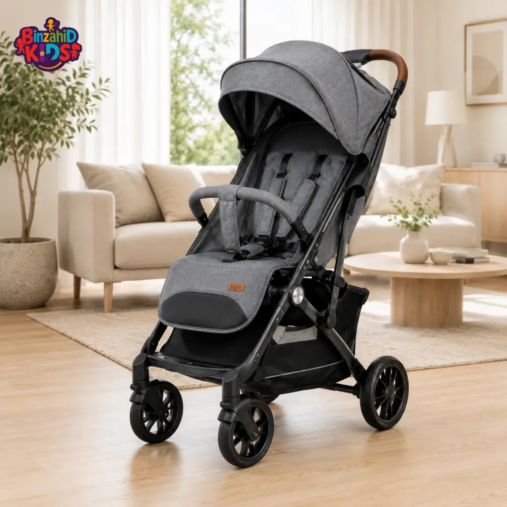 KIDILO LUXURY TRAVEL BABY STROLLER - GREY
