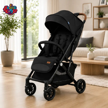 KIDILO ROYAL COMFORT BABY STROLLER - BLACK