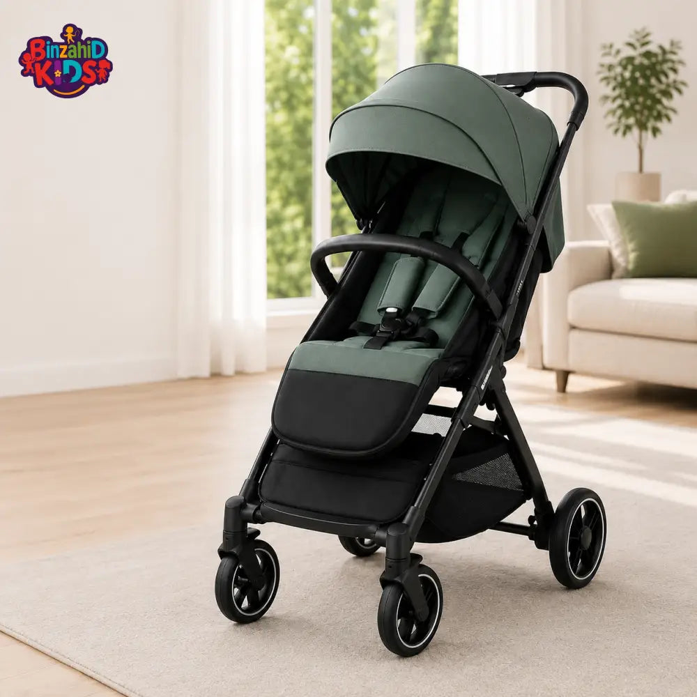 KIDILO VELMORA BABY STROLLER - D GREEN