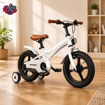 KIDS BALANCE BIKE WITH TRAINING WHEELS