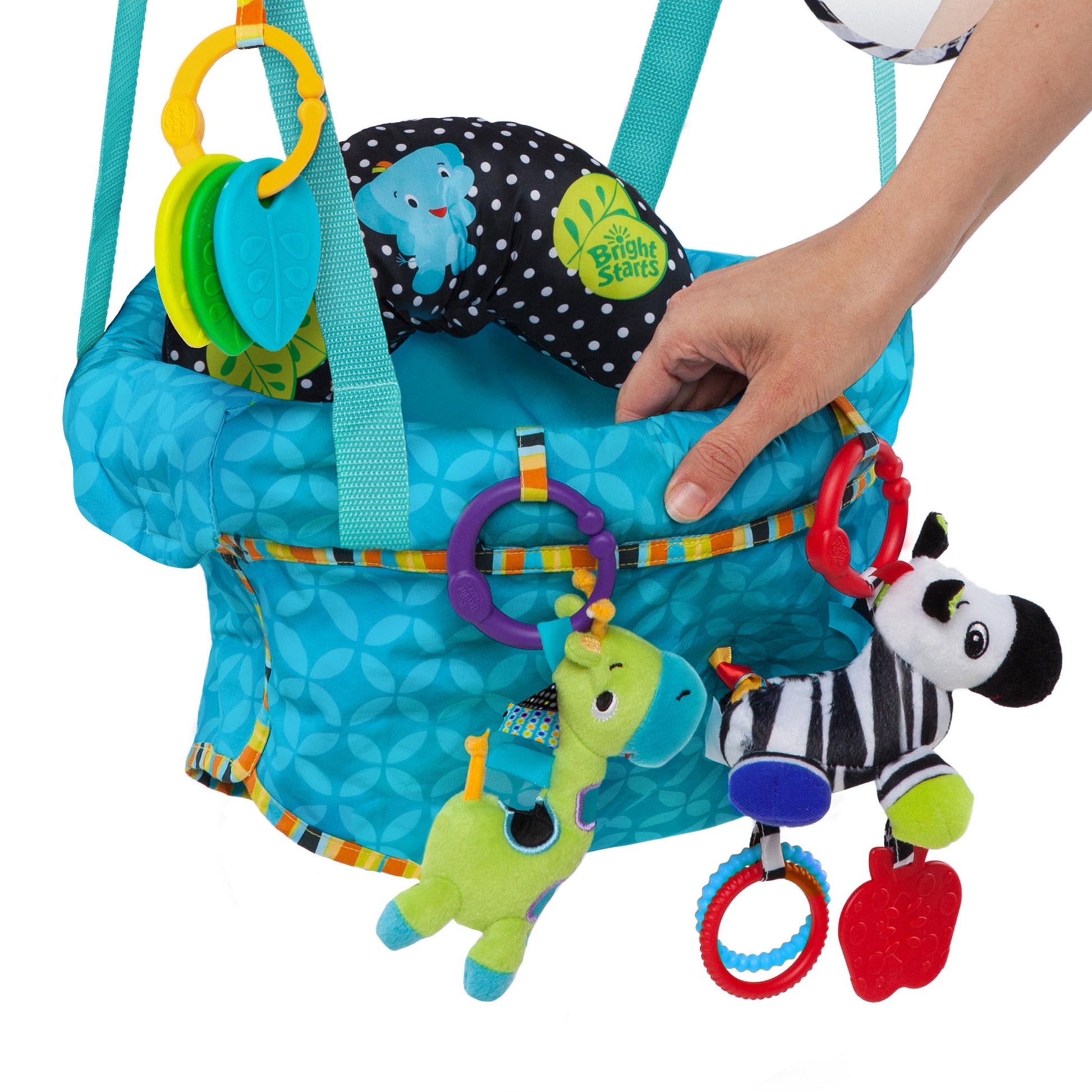 BRIGHT STARTS BOUNCE'N SPRING DELUX DOOR JUMPER 10410/23253