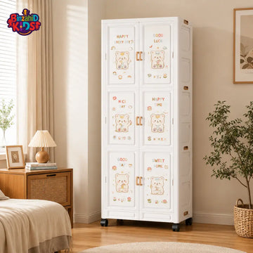 LARGE KIDS CLOTHES STORAGE WARDROBE CABINET - DM-9