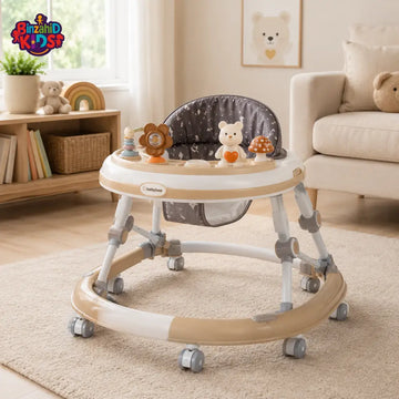 LITTLE EXPLORER BABY WALKER - BROWN