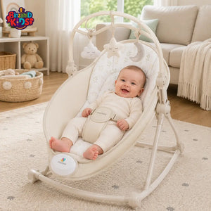 MASTELA BABY ROCKER & BOUNCER - BEIGE