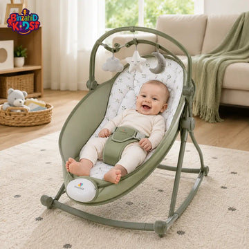 MASTELA BABY ROCKER & BOUNCER - GREEN