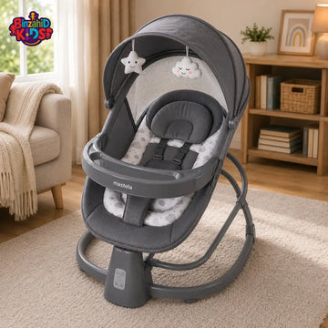 MASTELA ELECTRIC BABY SWING CHAIR - BLACK