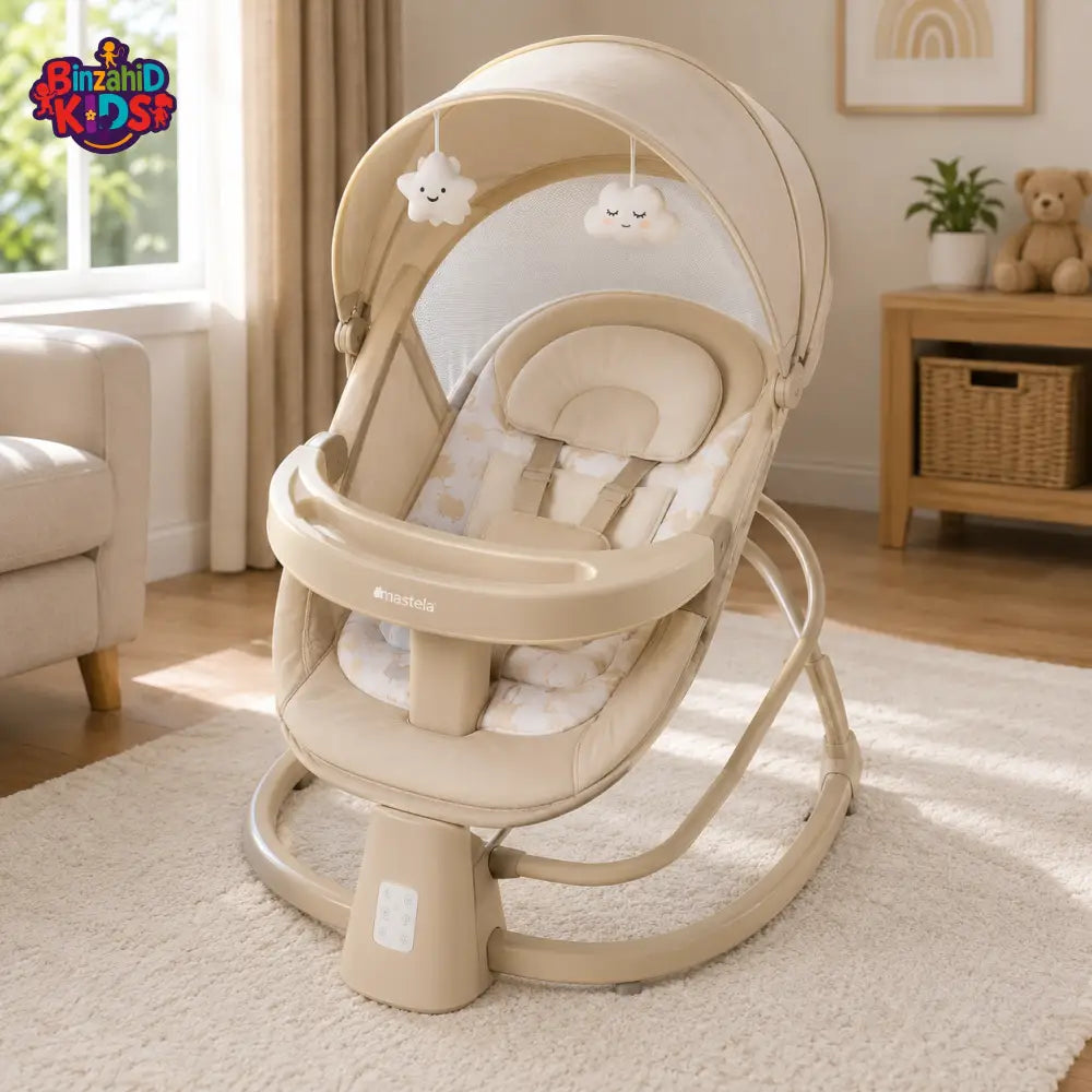 MASTELA ELECTRIC BABY SWING CHAIR - SKIN