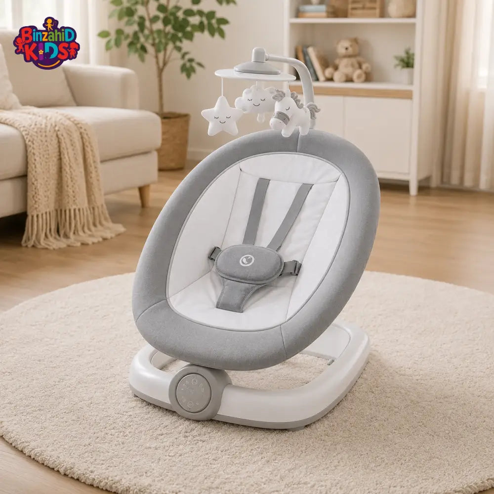 MASTELA ELECTRIC BABY SWING - GREY
