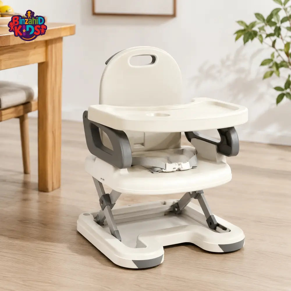 MASTELA FOLDABLE BABY BOOSTER FEEDING CHAIR WITH TRAY