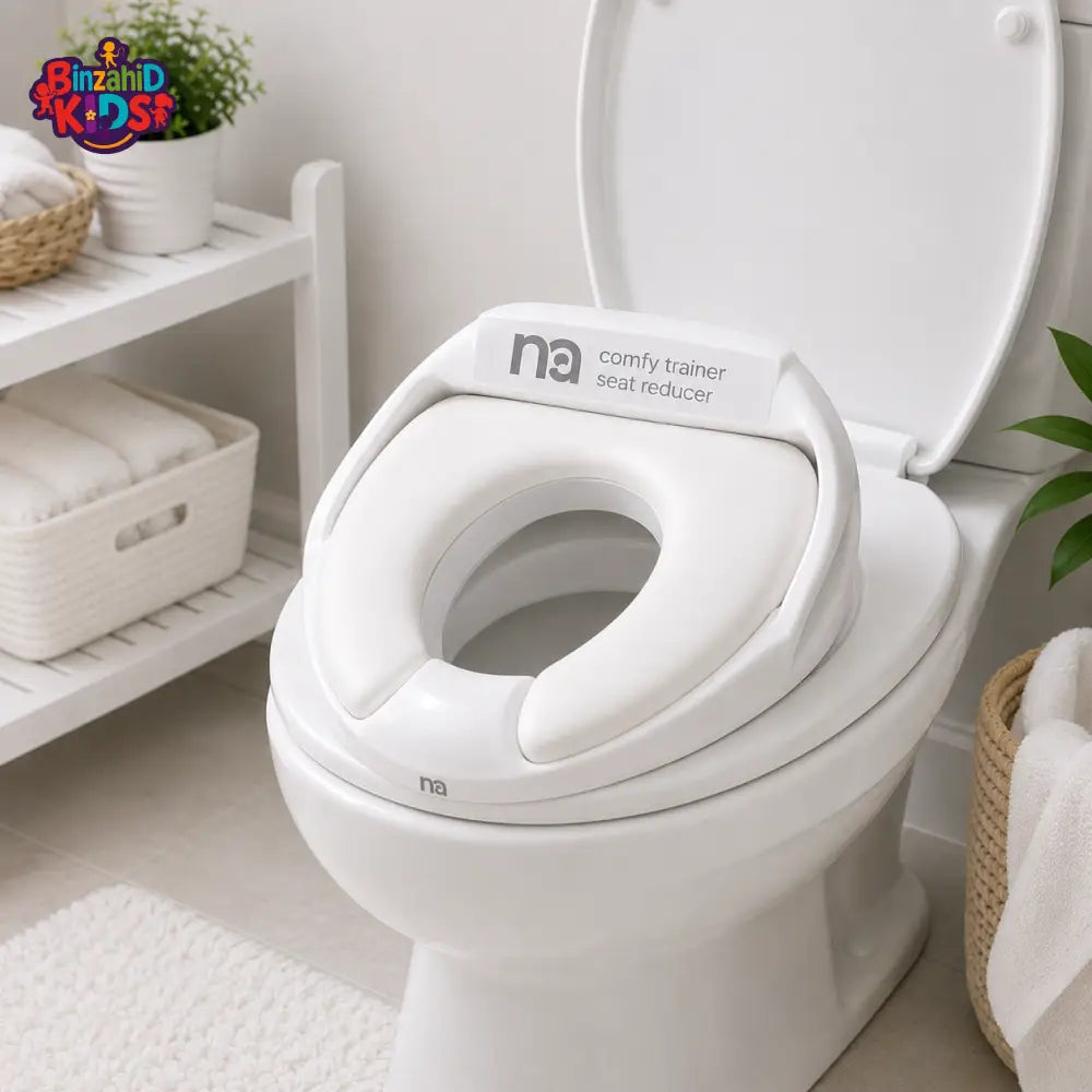 MOTHERCARE BABY TOILET TRAINER SEAT - WHITE