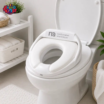 MOTHERCARE BABY TOILET TRAINER SEAT - WHITE