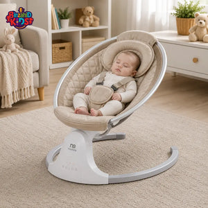 MOTHERCARE ELECTRIC BABY ROCKER WITH PROTECTIVE CANOPY - SKIN